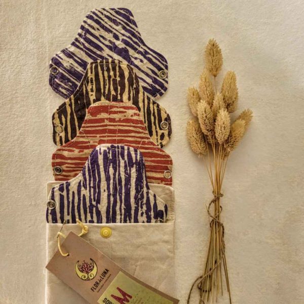 Protectores Diarios Flor de Luna kit x4